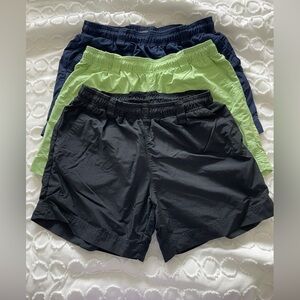 Lot of 3 Columbia Women's Athletic Shorts